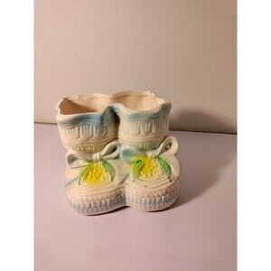 VINTAGE RUBENS Planter BABY BOOTIES SHOES Made In Japan